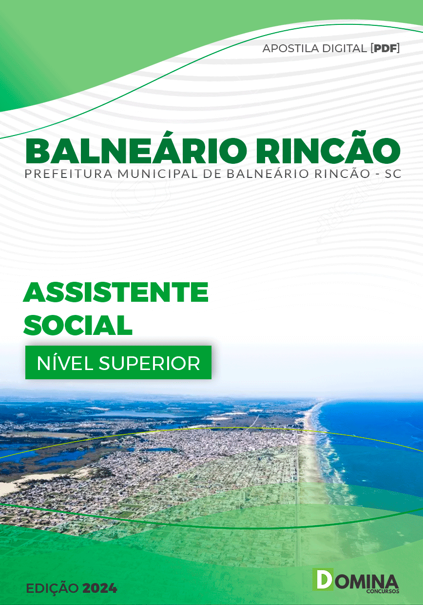 Apostila Assistente Social Balneário Rincão SC 2024