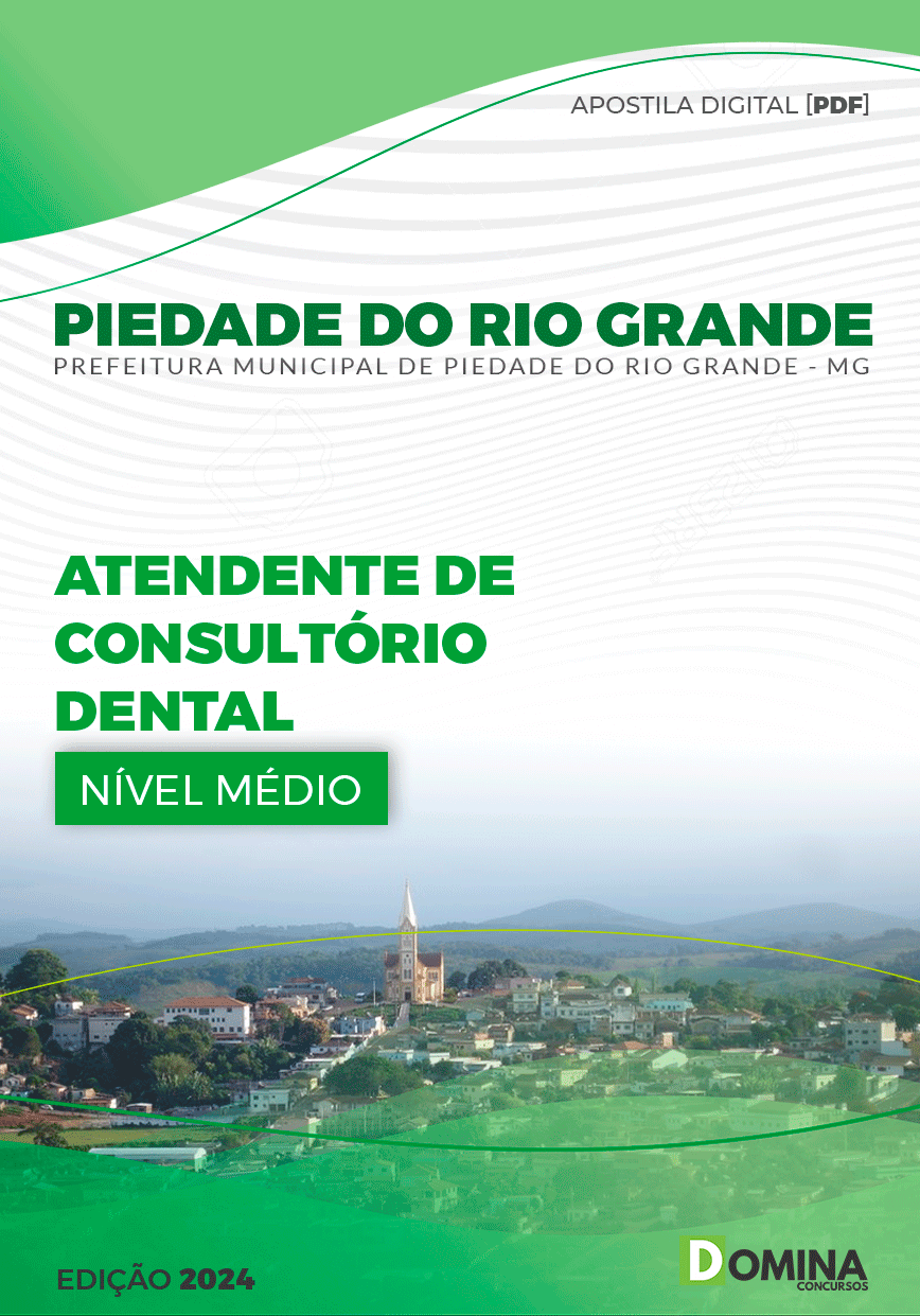 Apostila Atendente Consultório Dental Piedade Rio Grande 2024