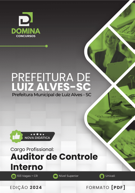 Apostila Auditor de Controle Interno Luiz Alves SC 2024