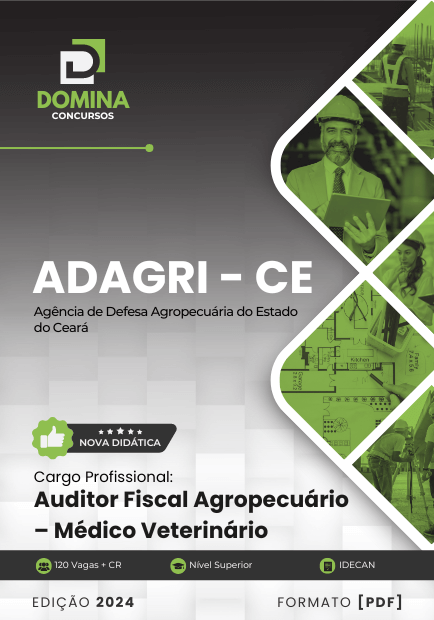 Apostila Auditor Fiscal Médico Veterinário ADAGRI CE 2024