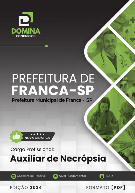 Apostila Auxiliar de Necropsia Franca SP 2024