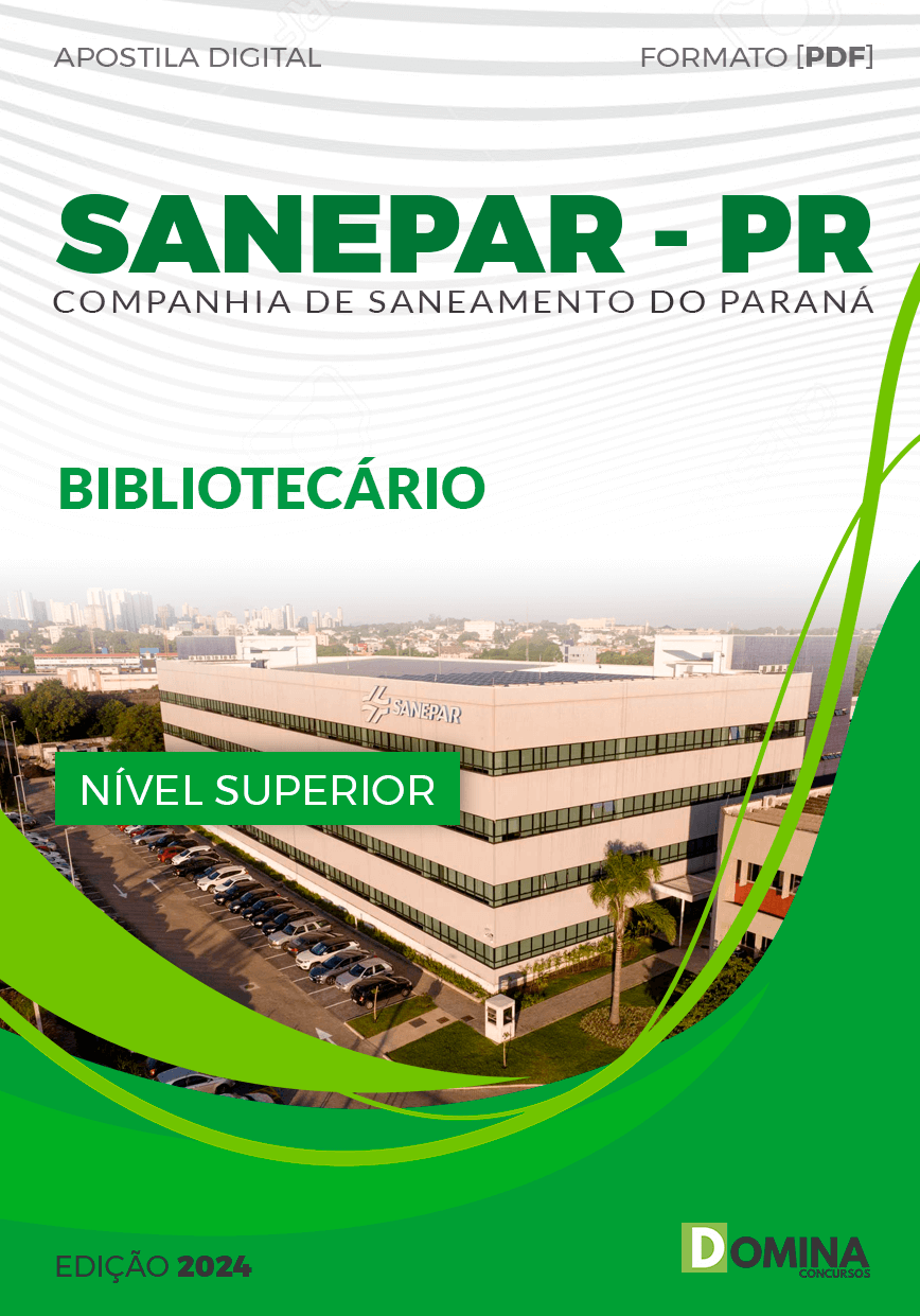 Apostila Bibliotecário SANEPAR 2024