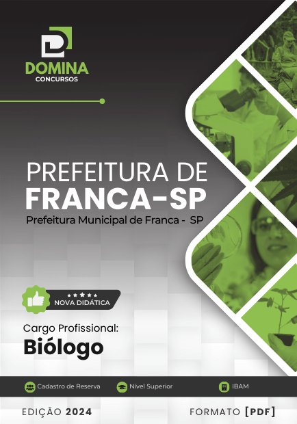 Apostila Biólogo Franca SP 2024