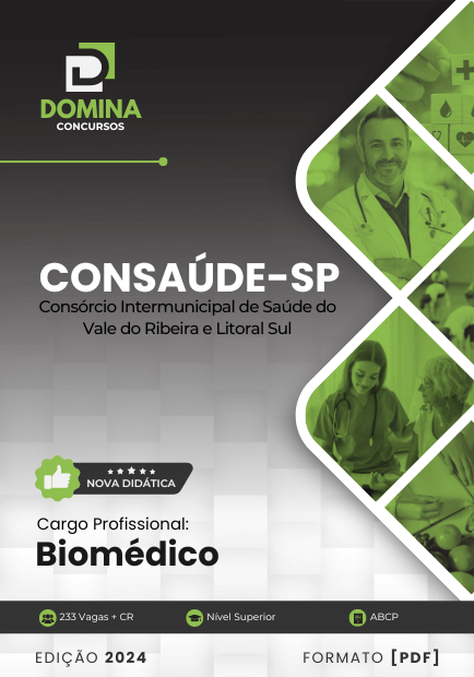 Apostila Biomédico Consaúde SP 2024