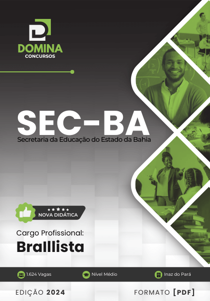 Apostila Braillista SEC BA 2024