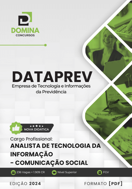 Apostila Analista TI Comunicação Social DATAPREV 2024