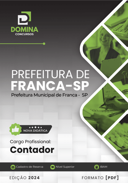 Apostila Contador Franca SP 2024