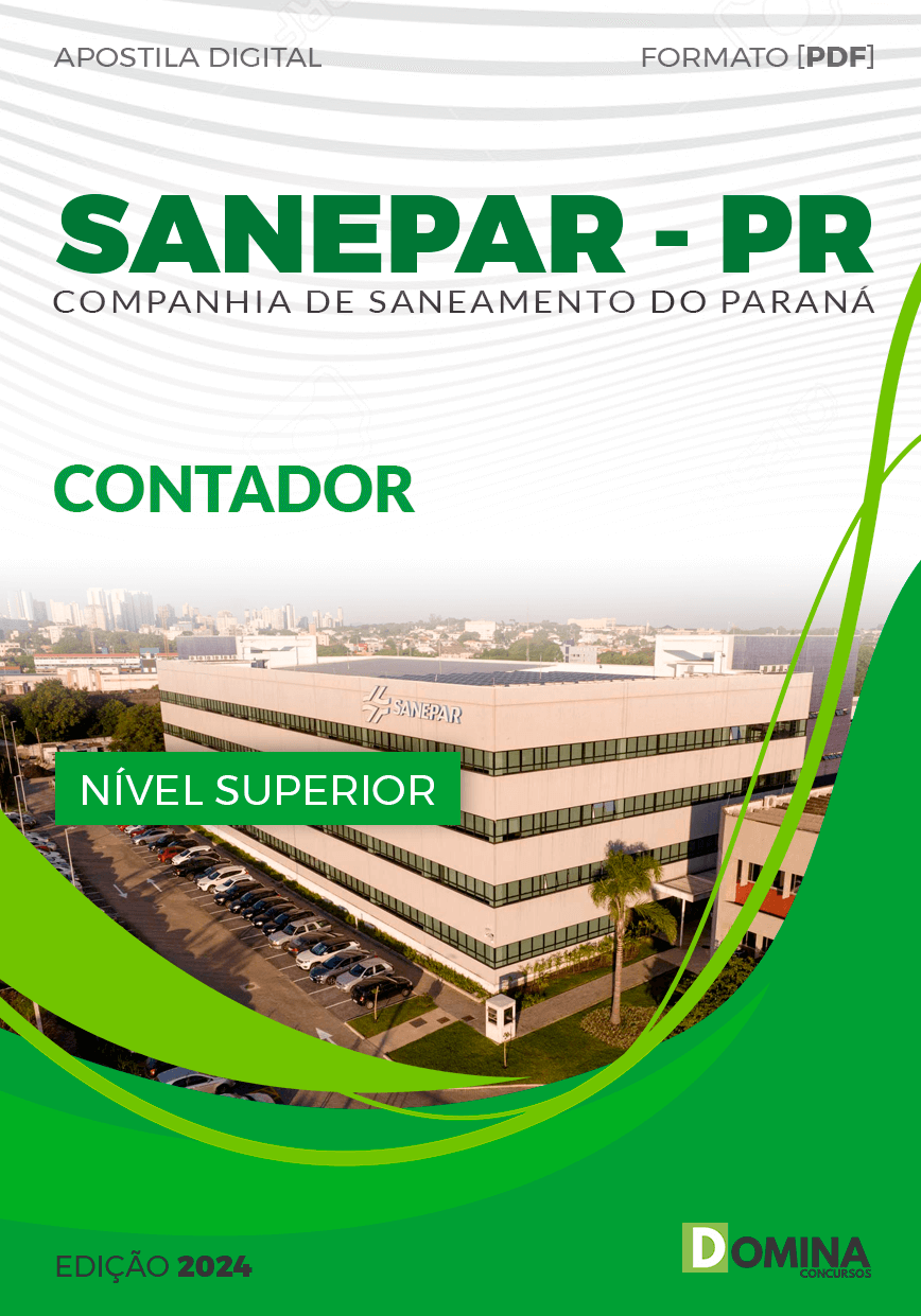 Apostila Contador SANEPAR 2024