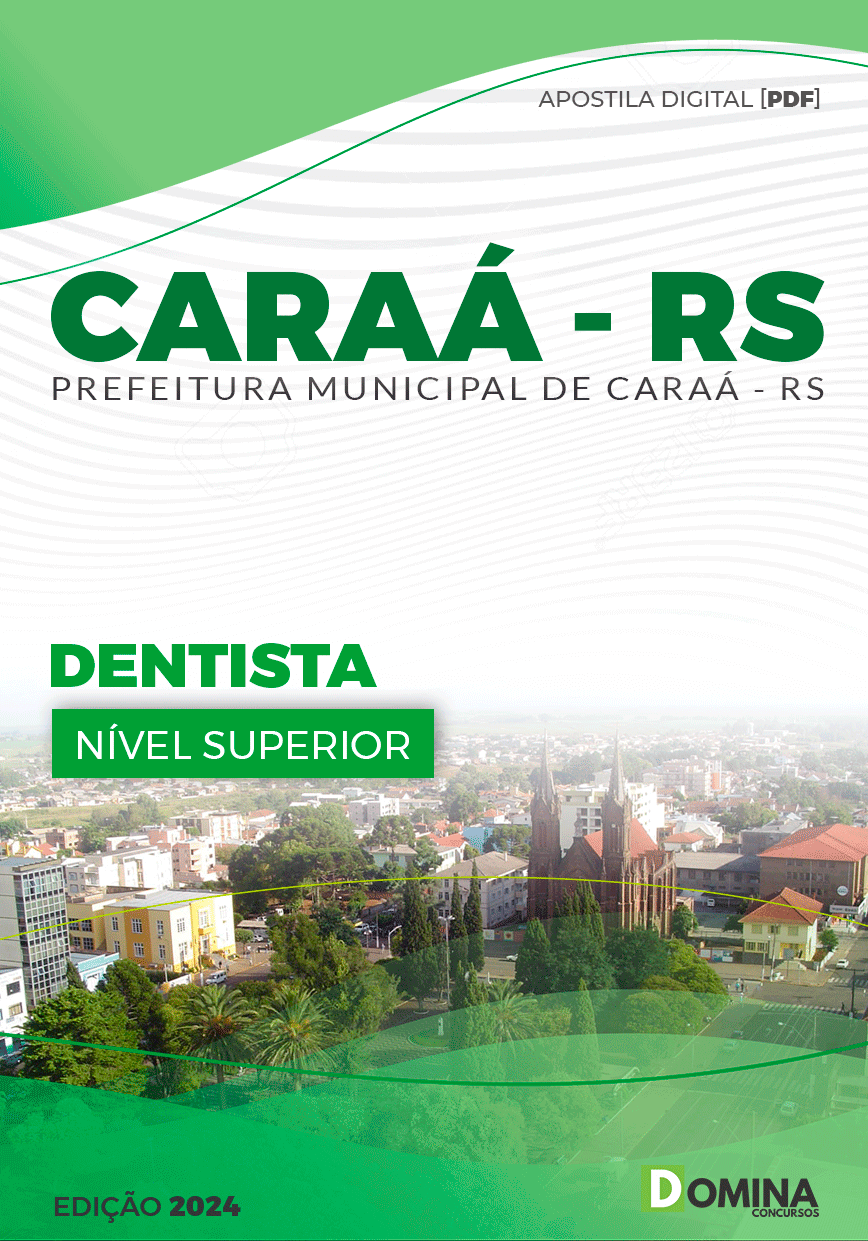 Apostila Dentista Caraá RS 2024