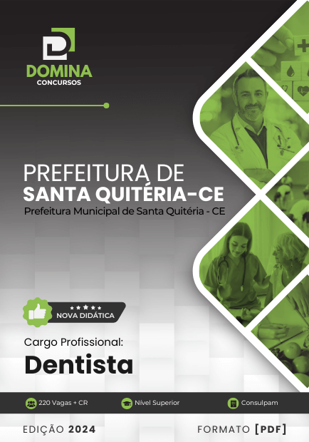 Apostila Dentista Santa Quitéria CE 2024