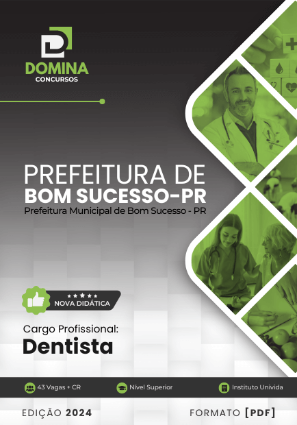 Apostila Dentista Bom Sucesso PR 2024