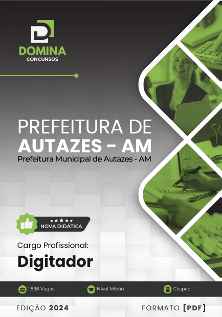 Apostila Digitador Autazes AM 2024