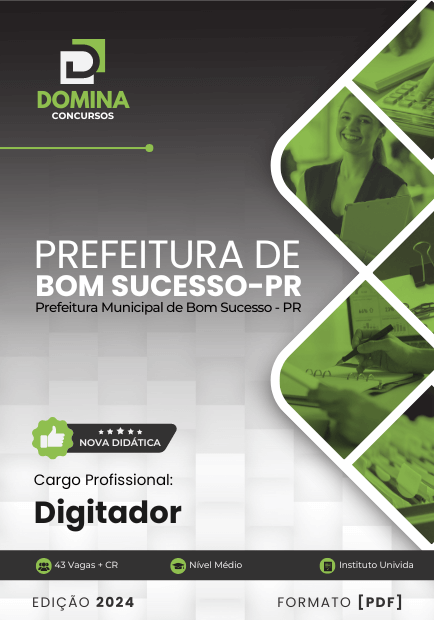 Apostila Digitador Bom Sucesso PR 2024