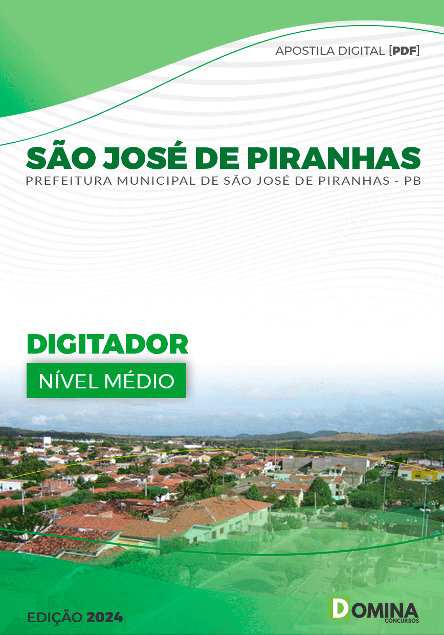 Apostila Digitador São José de Piranhas PB 2024