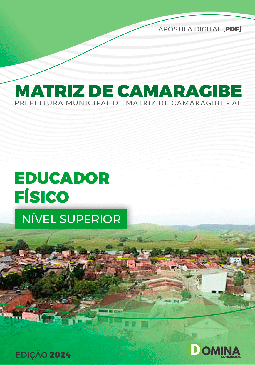 Apostila Educador Físico Matriz de Camaragibe AL 2024