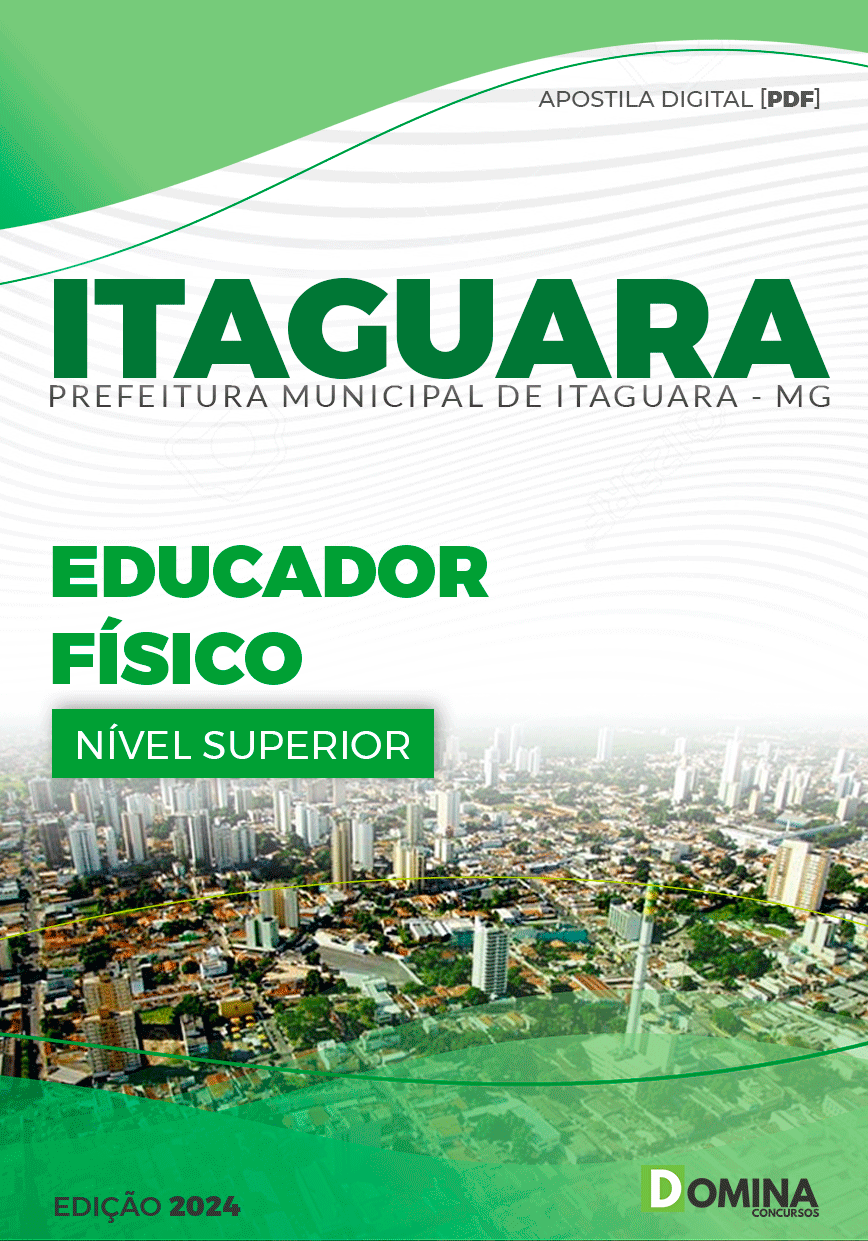 Apostila Educador Físico Prefeitura Itaguara MG 2024