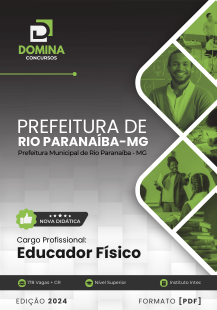 Apostila Educador Físico Rio Paranaíba MG 2024