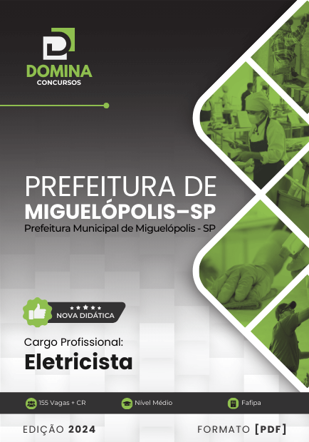 Apostila Eletricista Miguelópolis SP 2024