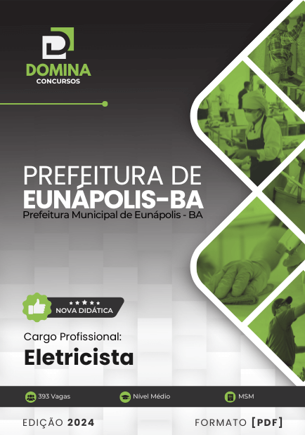 Apostila Eletricista Eunápolis BA 2024