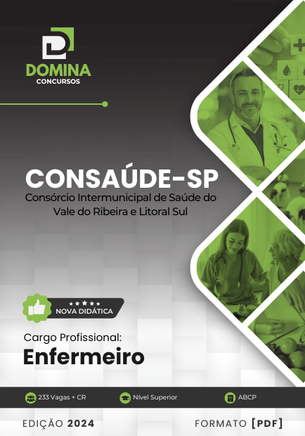 Apostila Enfermeiro Consaúde SP 2024