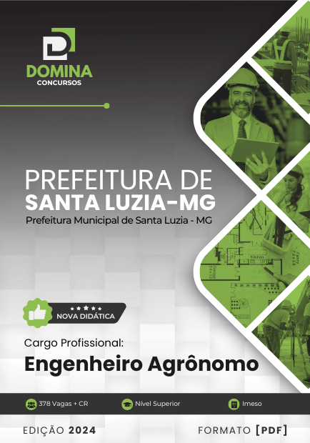 Apostila Engenheiro Agrônomo Santa Luzia MG 2024