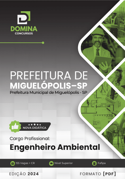 Apostila Engenheiro Ambiental Miguelópolis SP 2024