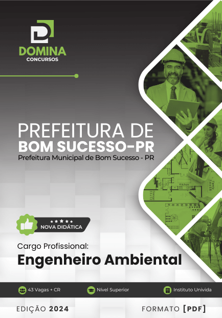 Apostila Engenheiro Ambiental Bom Sucesso PR 2024