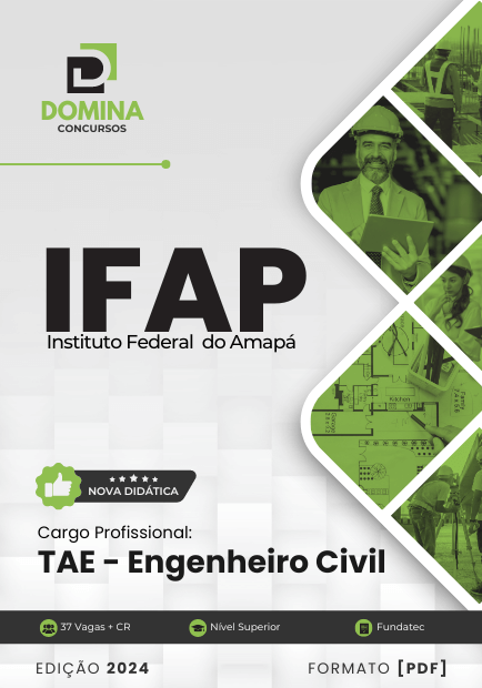 Apostila Concurso IFAP 2024 Engenheiro Civil