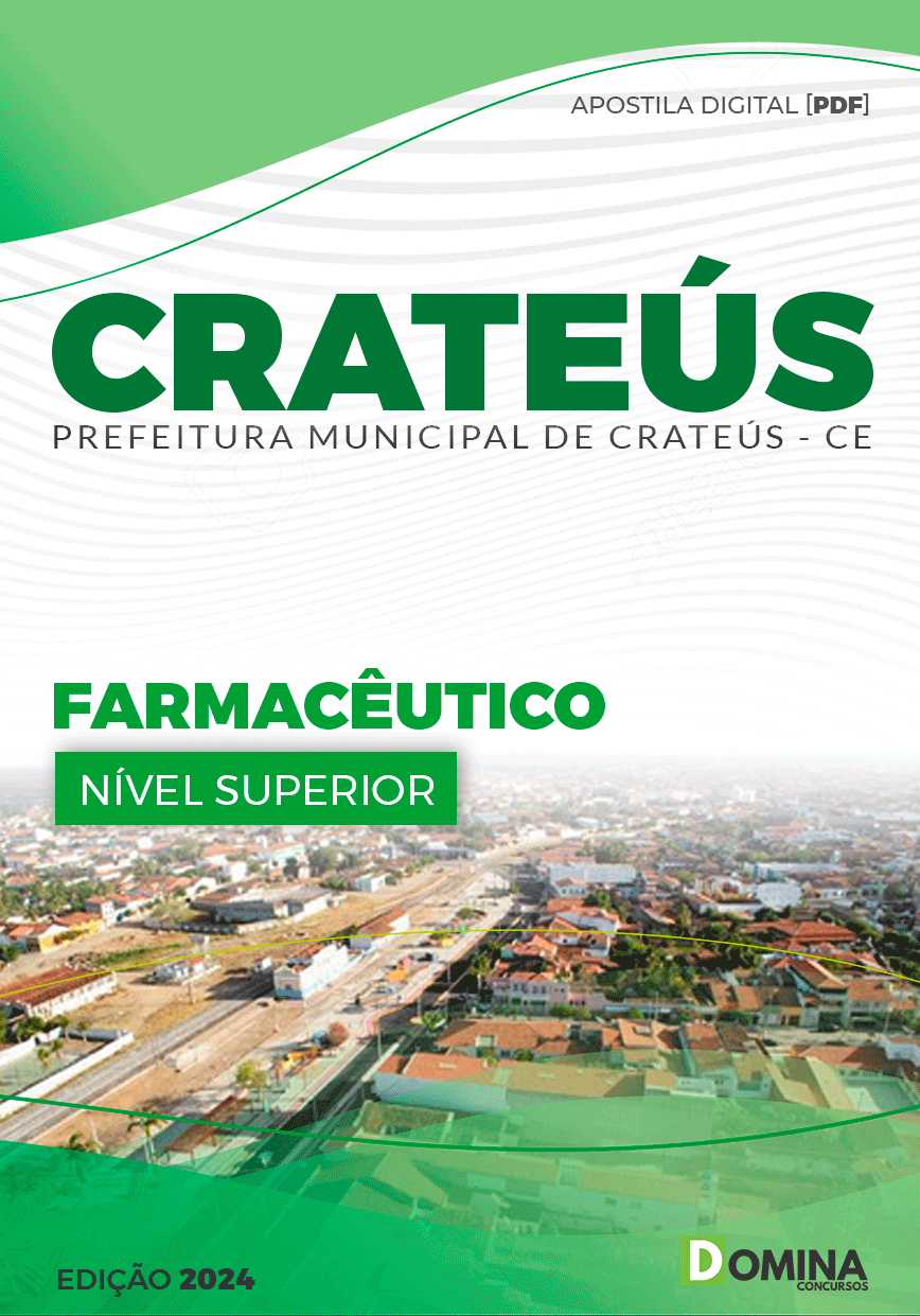 Apostila Farmacêutico Crateús CE 2024