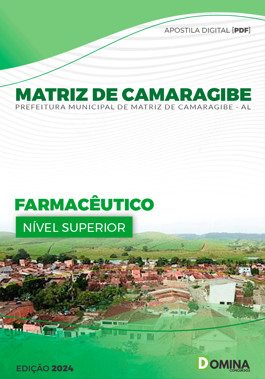 Apostila Farmacêutico Matriz de Camaragibe AL 2024