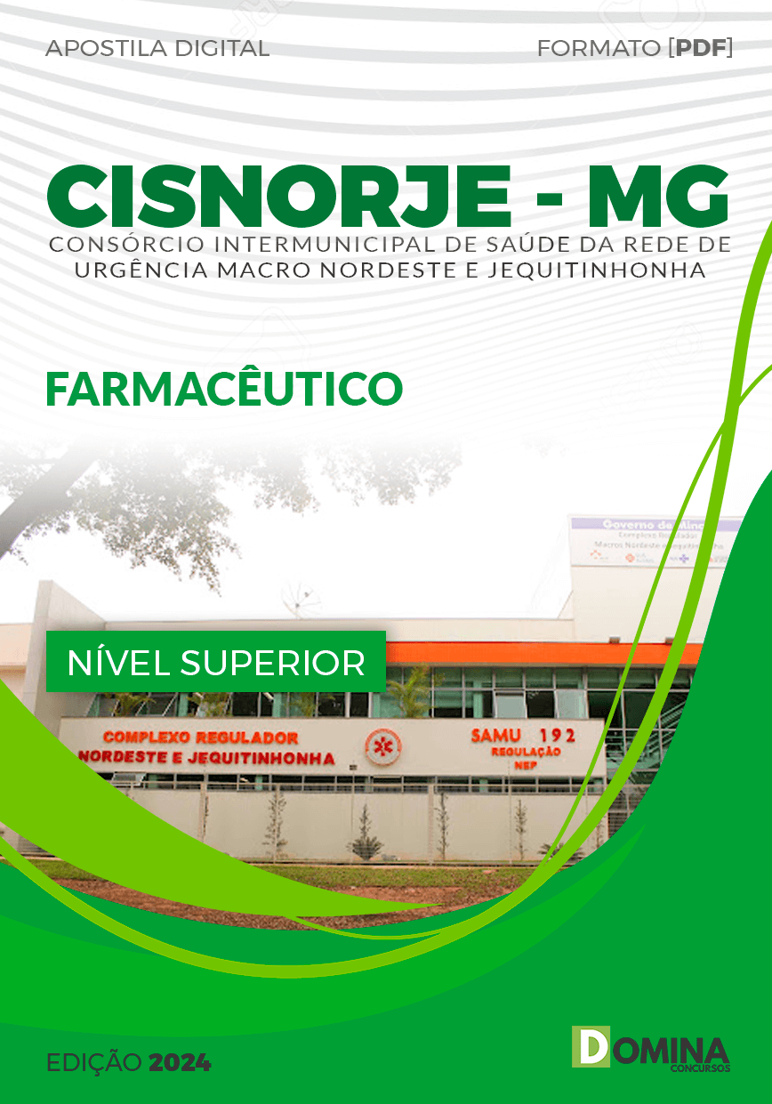 Apostila CISNORJE MG 2024 Farmacêutico