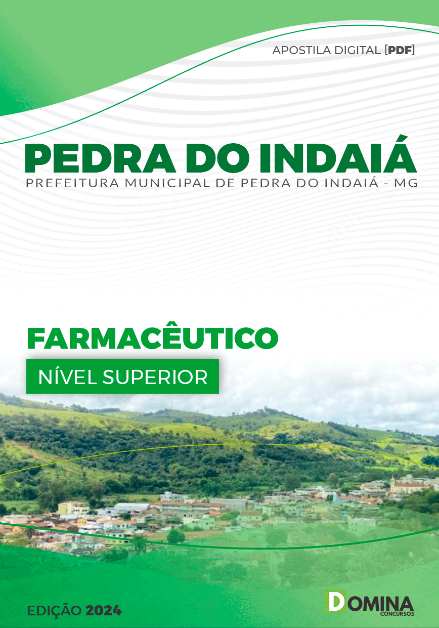 Apostila Farmacêutico Pedra do Indaiá MG 2024