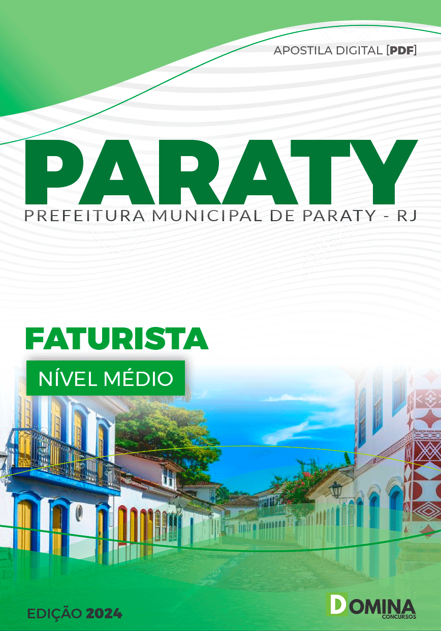 Apostila Faturista Paraty RJ 2024