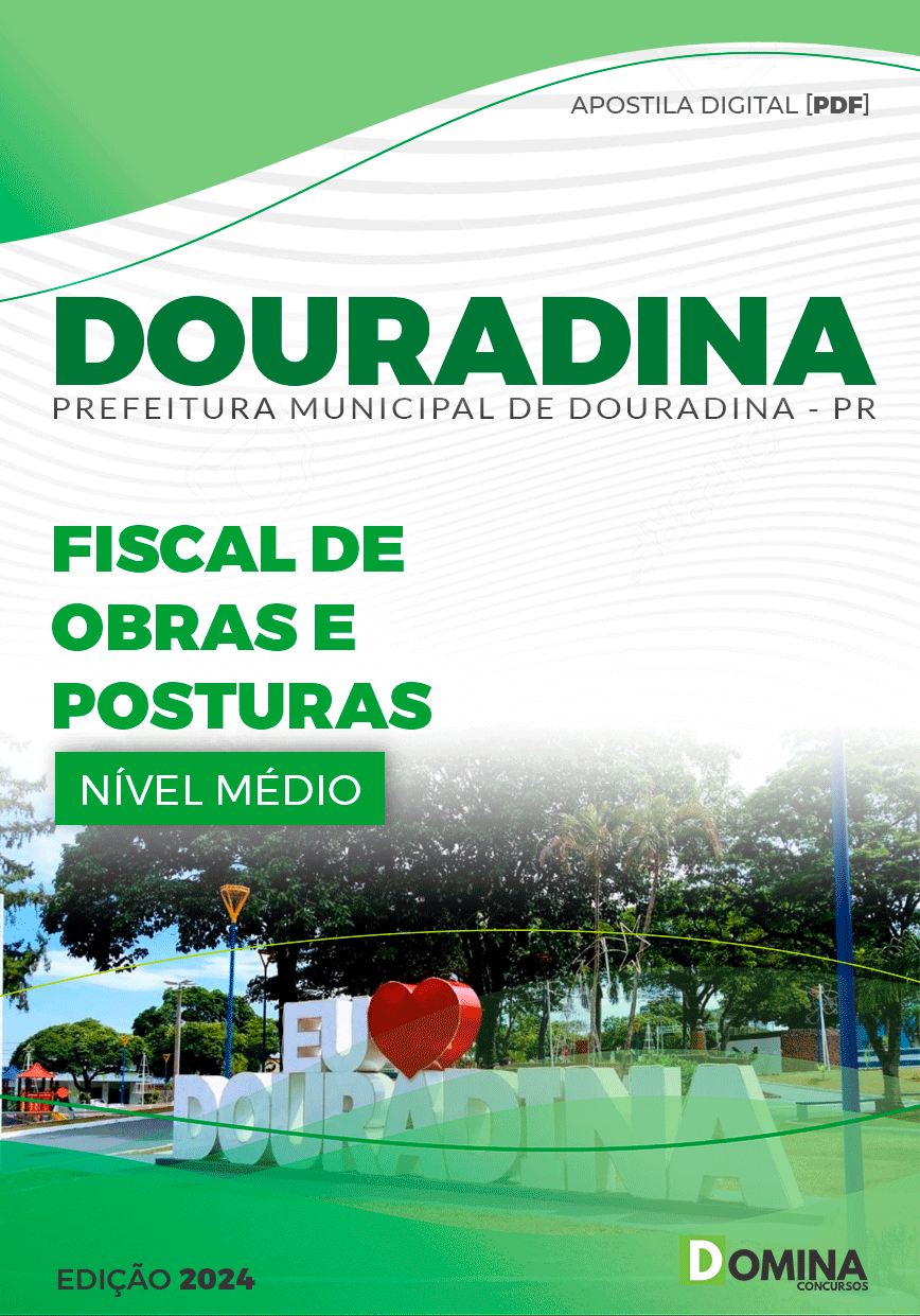 Apostila Fiscal de Obras e Posturas Douradina PR 2024