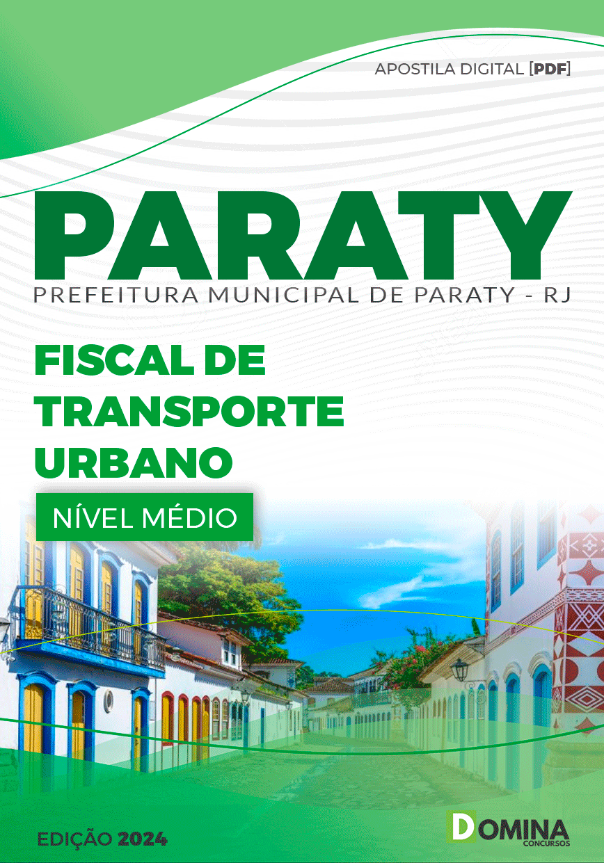 Apostila Fiscal de Transporte Urbano Paraty RJ 2024