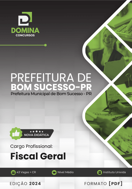 Apostila Fiscal Geral Bom Sucesso PR 2024