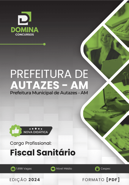 Apostila Fiscal Sanitário Autazes AM 2024