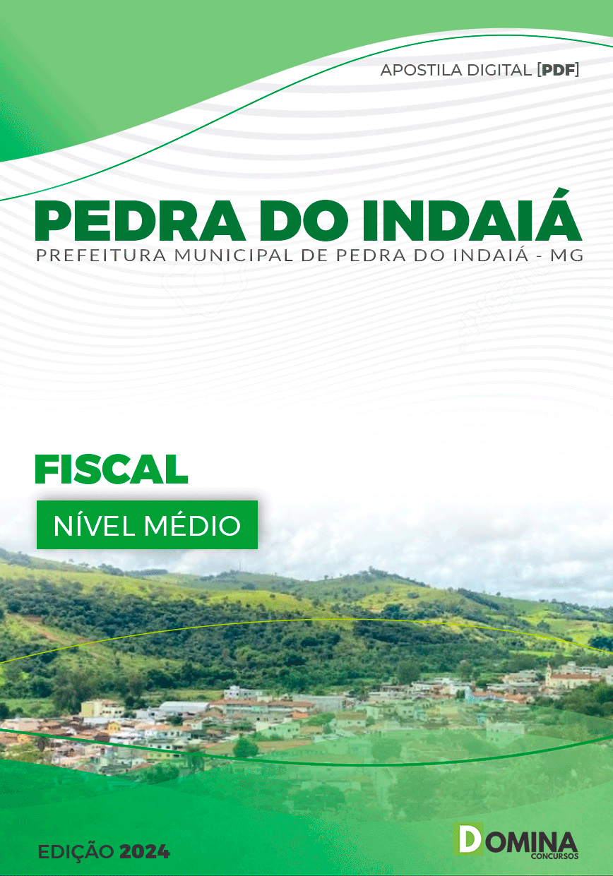 Apostila Fiscal Pedra do Indaiá MG 2024