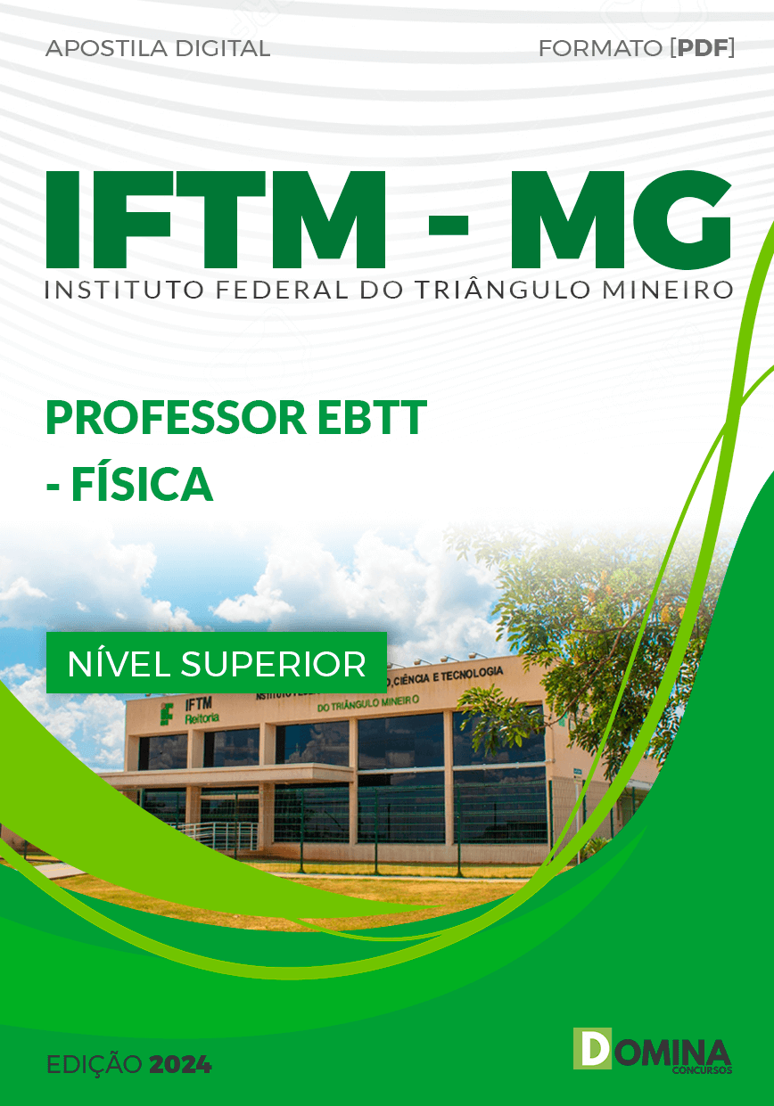 Apostila Professor de Física IFTM MG 2024