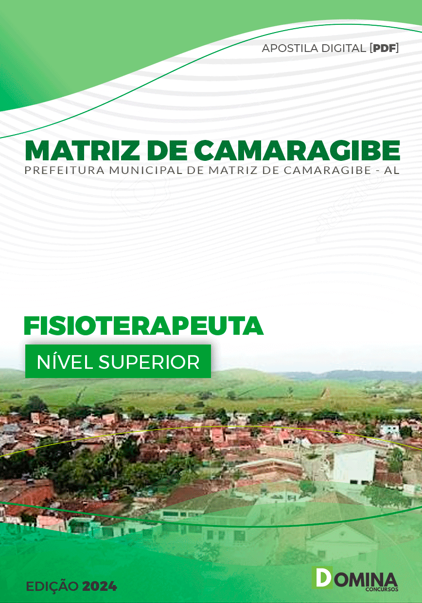 Apostila Fisioterapeuta Matriz de Camaragibe AL 2024