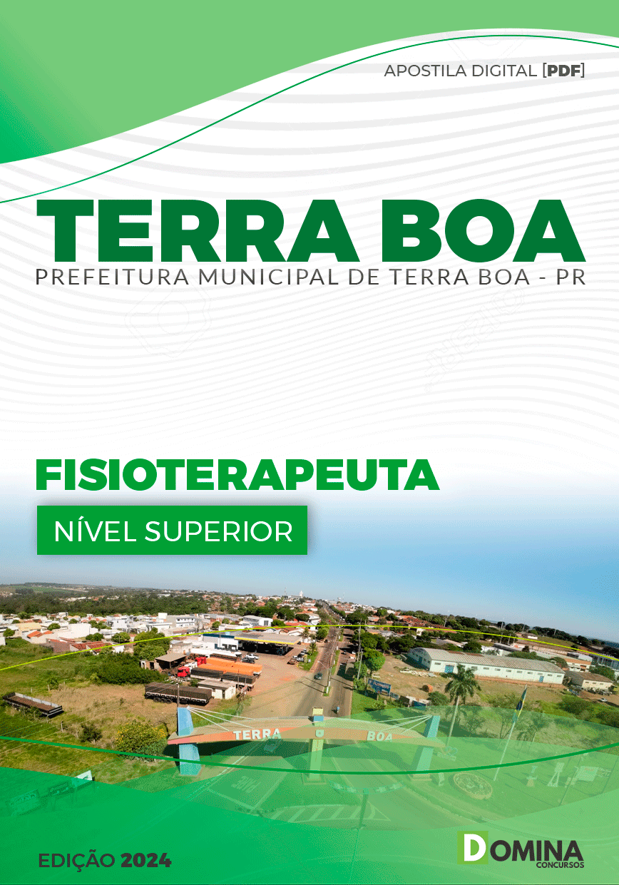 Apostila Fisioterapeuta Terra Boa PR 2024