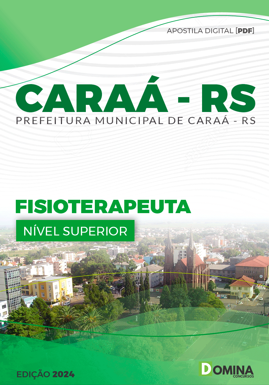 Apostila Fisioterapeuta Caraá RS 2024