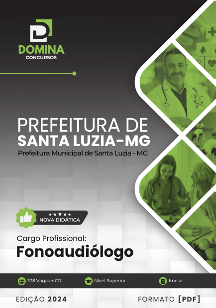 Apostila Fonoaudiólogo Santa Luzia MG 2024