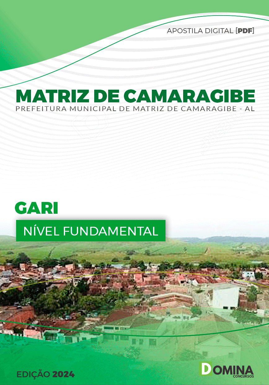 Apostila Gari Matriz de Camaragibe AL 2024