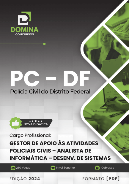 Apostila Analista de Informática Desenvolvimento PC DF 2024