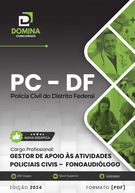 Apostila Fonoaudiólogo PC DF 2024