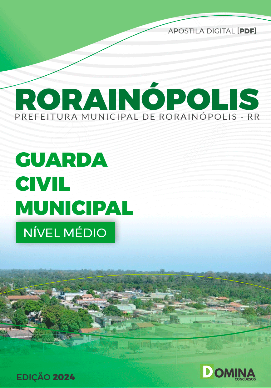 Apostila Guarda Civil Municipal Rorainópolis RR 2024