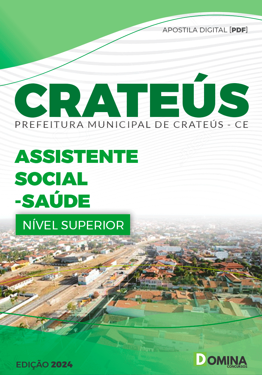 Apostila Assistente Social Saúde Crateús CE 2024