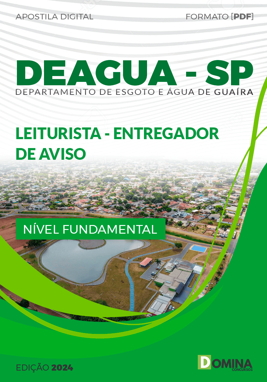 Apostila Leiturista DEAGUA SP 2024