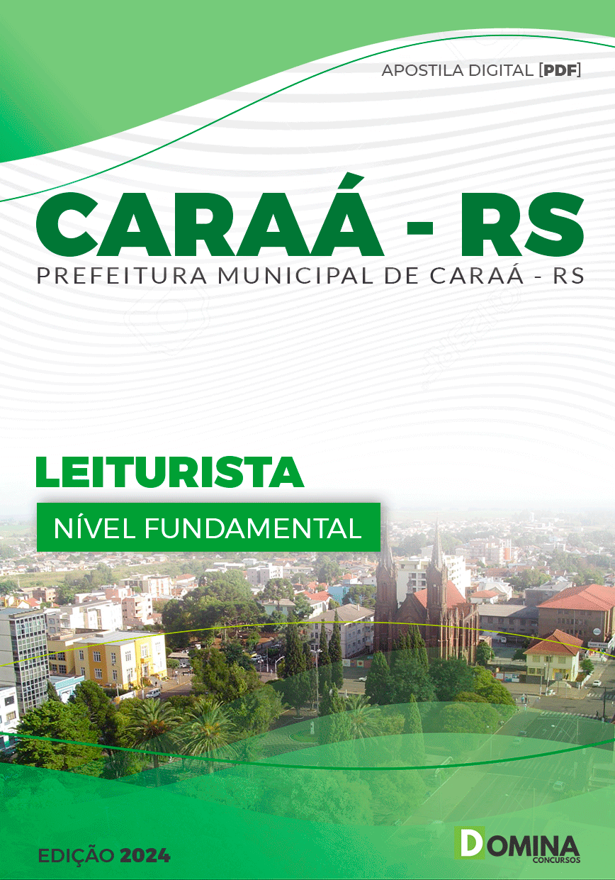 Apostila Leiturista Caraá RS 2024